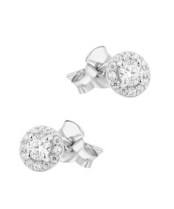 Classic Shine Silver Stud Earring STS-6897